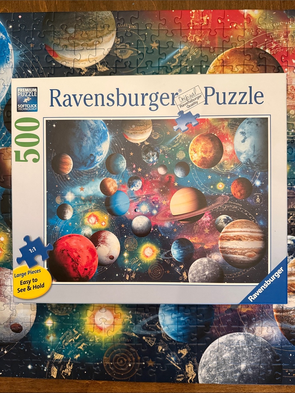 Ravensburger Planetarium 500 large pieces